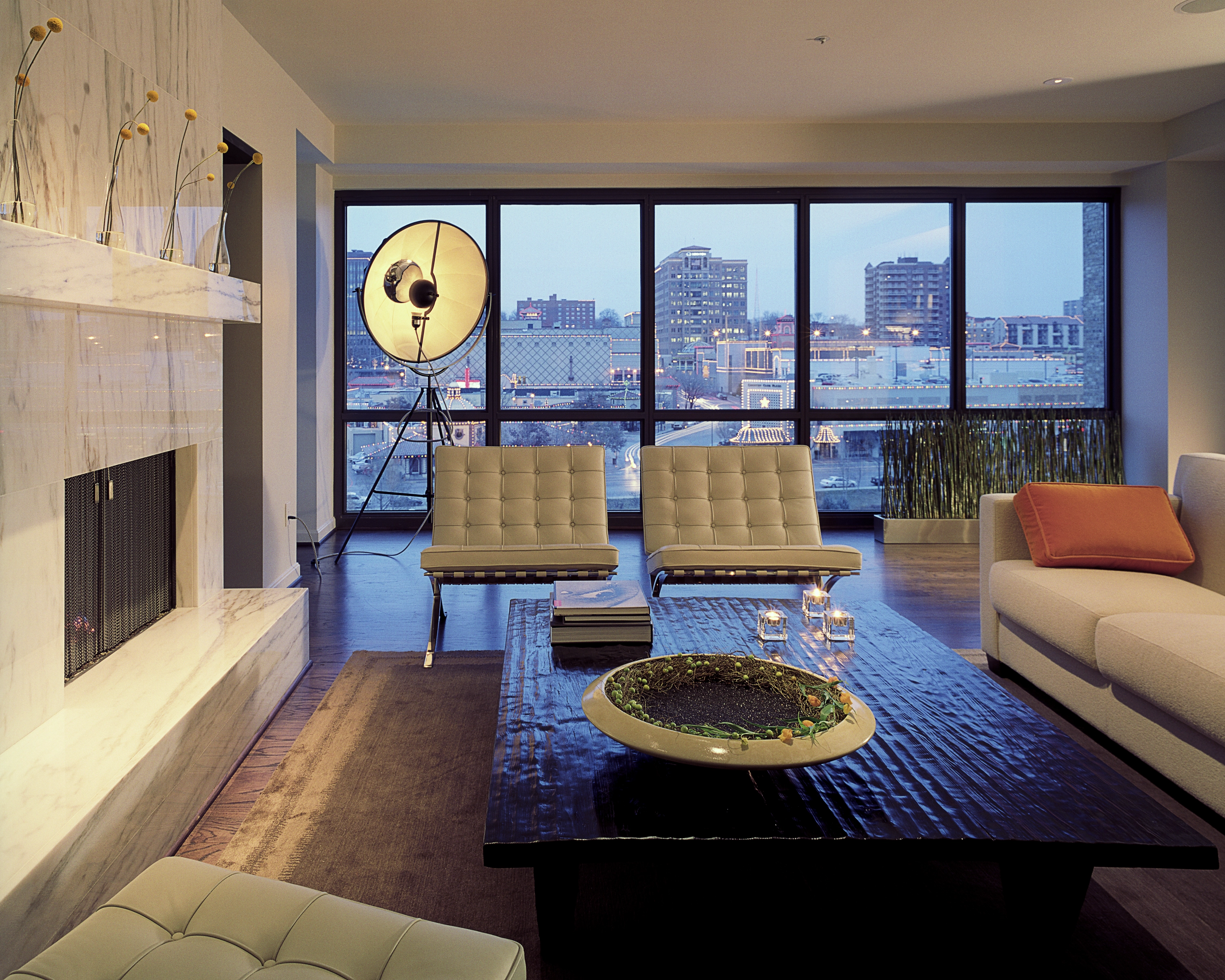 Sophisticated living room design by Eric Negrete